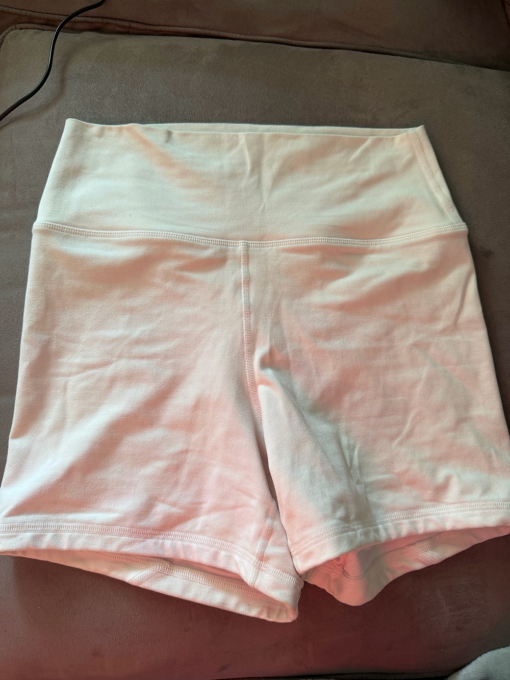 Fleo Athletic Shorts White